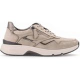 Gabor Rollingsoft Veterschoenen Laag - taupe - Maat 4