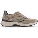 Gabor Rollingsoft Sneakers taupe Nubuck - Dames - Maat 40