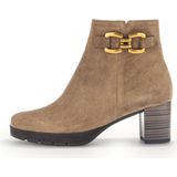 Gabor - Elegante Enkellaarsjes - Beige - Suède - Schokabsorberende Zool