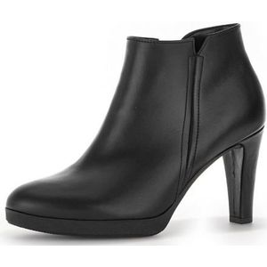 Gabor 890.1 Enkellaarsjes - Enkelboots met rits - Dames - Zwart - Maat 42,5