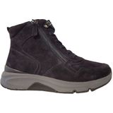 Gabor Rollingsoft Veterboots blauw Suede - Dames