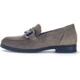 Gabor - Loafer - Taupe - Suede - Leren Voetbed