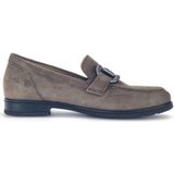 Gabor - Loafer - Taupe - Suede - Leren Voetbed