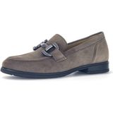 Gabor - Loafer - Taupe - Suede - Leren Voetbed