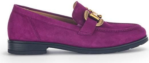 Gabor - 32.422.28 - Instappers - Rood - Suède - Binnenvoering Leer - Zool Rubber