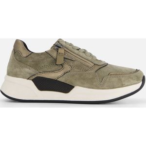 Gabor Rollingsoft Sneakers groen Suede - Dames - Maat 39