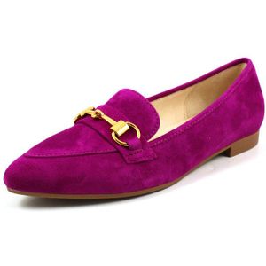 Gabor Instappers roze Suede - Dames - Maat 38