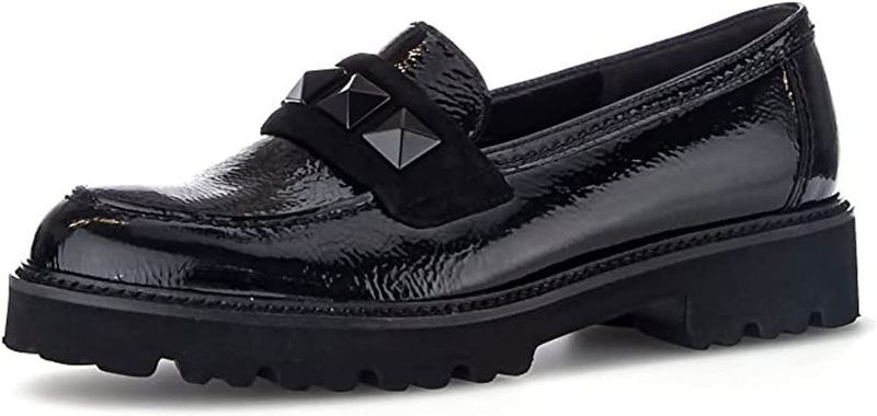 Gabor - Comfort - Mocassins - Zwart - Uitneembaar Voetbed