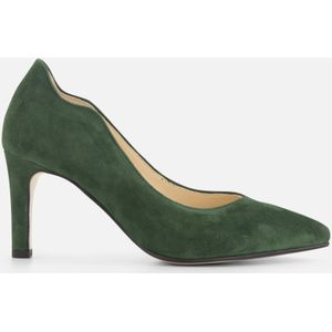 Gabor, Elegante Groene Gesloten Pumps Groen, Dames, Maat:38 EU