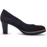 Gabor - 32.110.41 - Dames Pump - Bruin - Suède - Hakhoogte 6 cm