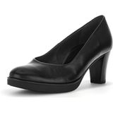 Gabor - Pumps - Zwart - Leer - Comfortabele Pasvorm