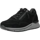 Tamaris - Comfortabele Lage Sneakers - Zwart/kam - Dames