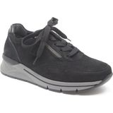 Tamaris - Comfortabele Lage Sneakers - Zwart/kam - Dames