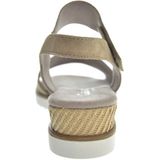 GABOR - Sandalen - Zwart - Met Riem - Effen - Sleehak