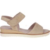 GABOR - Sandalen - Zwart - Met Riem - Effen - Sleehak