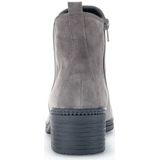 Gabor - Korte Laars - Grijs - Suède - Zacht Textiel Gevoerd