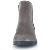 Gabor - Korte Laars - Grijs - Suède - Zacht Textiel Gevoerd