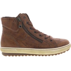 Gabor DAMES Sneakers, Vrouwen Hoge Sneaker,verwisselbaar voetbed,laarzen met veters,mid-cut,Bruin (copper) / 54,39 EU / 6 UK