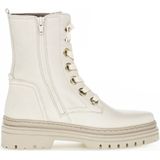 Gabor - Enkellaarsjes - Beige - Leer - Vetersluiting