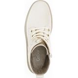 Gabor - Enkellaarsjes - Beige - Leer - Vetersluiting