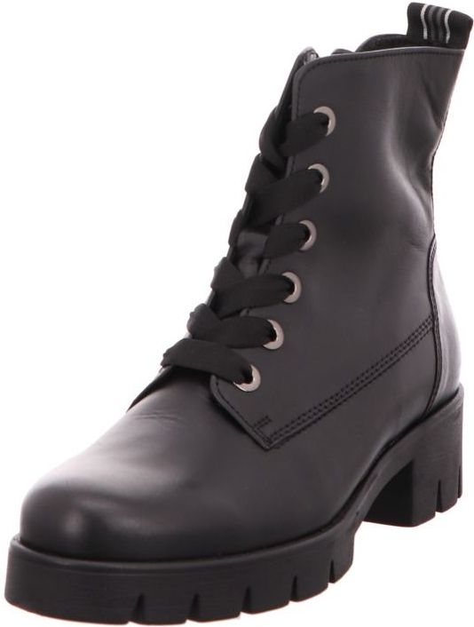 Gabor - 711.3 - Veterboots - Zwart - Leer - Dames
