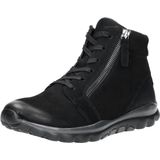Gabor - Rollingsoft Veterschoenen Hoog - Zwart - Casual Schoenen