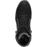 Gabor - Rollingsoft Veterschoenen Hoog - Zwart - Casual Schoenen