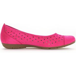 Gabor 24.169.30 - dames ballerina - roze - maat 36 (EU) 3.5 (UK)