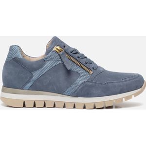 Gabor Sneakers blauw Nubuck - Dames