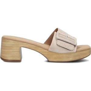 Gabor - 722.3 - Hakken Dames - Beige - Suède - Klittenband