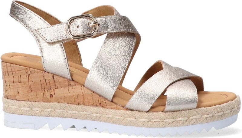 Gabor 832 Sandalen - Met Sleehak - Dames - Beige