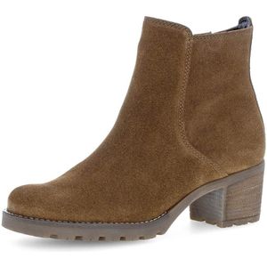 Gabor Enkellaarsjes cognac Suede