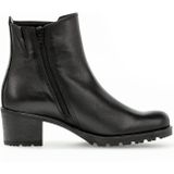 Gabor 800.1 Enkellaarsjes - Enkelboots met rits - Dames - Zwart - Maat 38