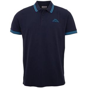 Kappa Poloshirt für Herren 709361 Dress Blues-XL