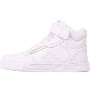 Kappa Mangan II Ice K Sneakers voor kinderen, uniseks, wit multi, 33 EU
