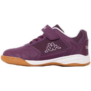 Kappa Damba T Kids Hardloopschoen voor op straat, paars wit., 25 EU