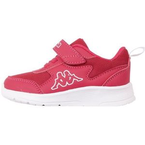 Kappa Jongens Unisex Children's Shibo M Sneakers Roze/Wit, 22 EU