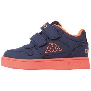 Kappa Dalton Ice Bc M Sneakers voor kinderen, uniseks, Navy koraal, 24 EU