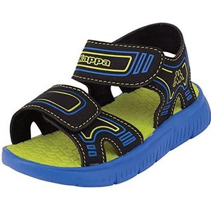 Kappa Deutschland STYLECODE: 260887K Kaleo K sandalen, blauw/zwart, 32 EU, zwart, blauw, 32 EU