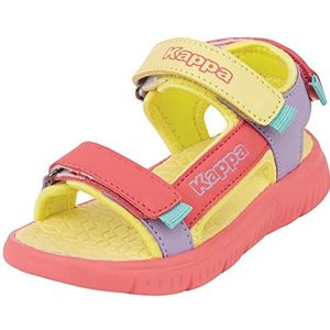 Kappa Kana Mf Kids Sandalen voor kinderen, uniseks, Coral Multi, 29 EU