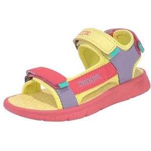 Kappa - Sandalen - Koraal/Multi - Verstelbare Klittenbandsluiting - Laag
