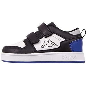 Kappa Deutschland Unisex Baby STYLECODE: 280014M Lineup Low M Sneaker, Zwart/Blauw, 21 EU, zwart blauw, 21 EU