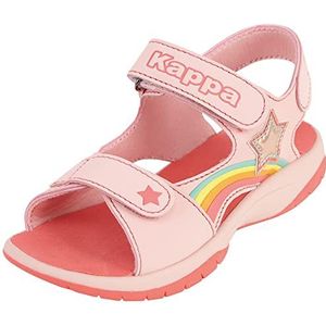 Kappa Deutschland Jongens Unisex Kids STYLECODE: 261042K PELANGI K sandalen, roze/koraal, 28 EU, roze koraal, 28 EU