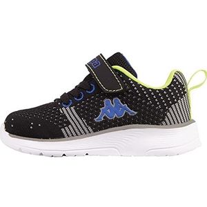 Kappa Deutschland Unisex Baby STYLECODE: 280005M ARLO M Sneaker, Zwart/Blauw, 22 EU, zwart blauw, 22 EU