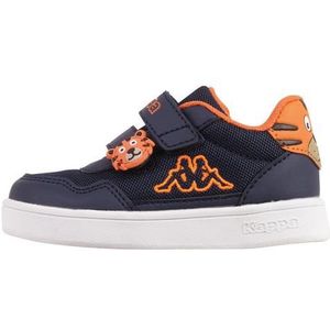 Kappa Unisex kinderen Stylecode: 280023m Pio M sneakers, Navy Oranje, 21 EU