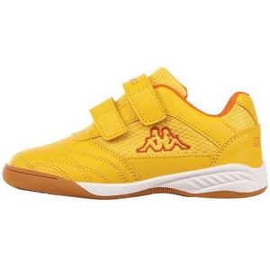 Kappa Deutschland Unisex kinderstijlcode: Kickoff K Kids sneakers, Geel oranje, 31 EU