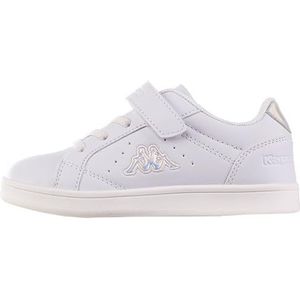 Kappa Deutschland STYLECODE: Asuka II K uniseks sneakers voor kinderen, wit/multi, 29 EU, wit multi, 29 EU