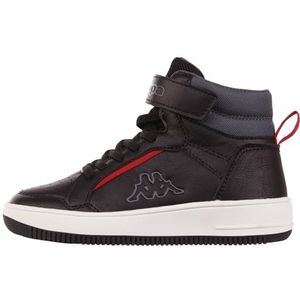 Kappa Unisex Kids Stylecode: Hailes K Kids sneakers, zwart-grijs, 26 EU