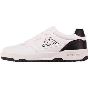 Kappa Uniseks stijlcode: 243323mf Broome Low Mf sneakers, wit zwart, 40 EU