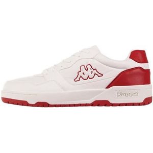 Kappa Uniseks stijlcode: 243323mf Broome Low Mf sneakers, wit-rood., 39 EU
